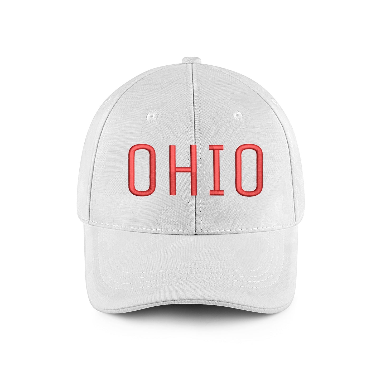 Embroidered Sports Camo Caps