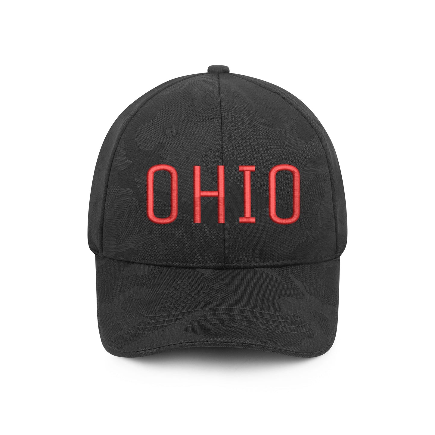 Embroidered Sports Camo Caps