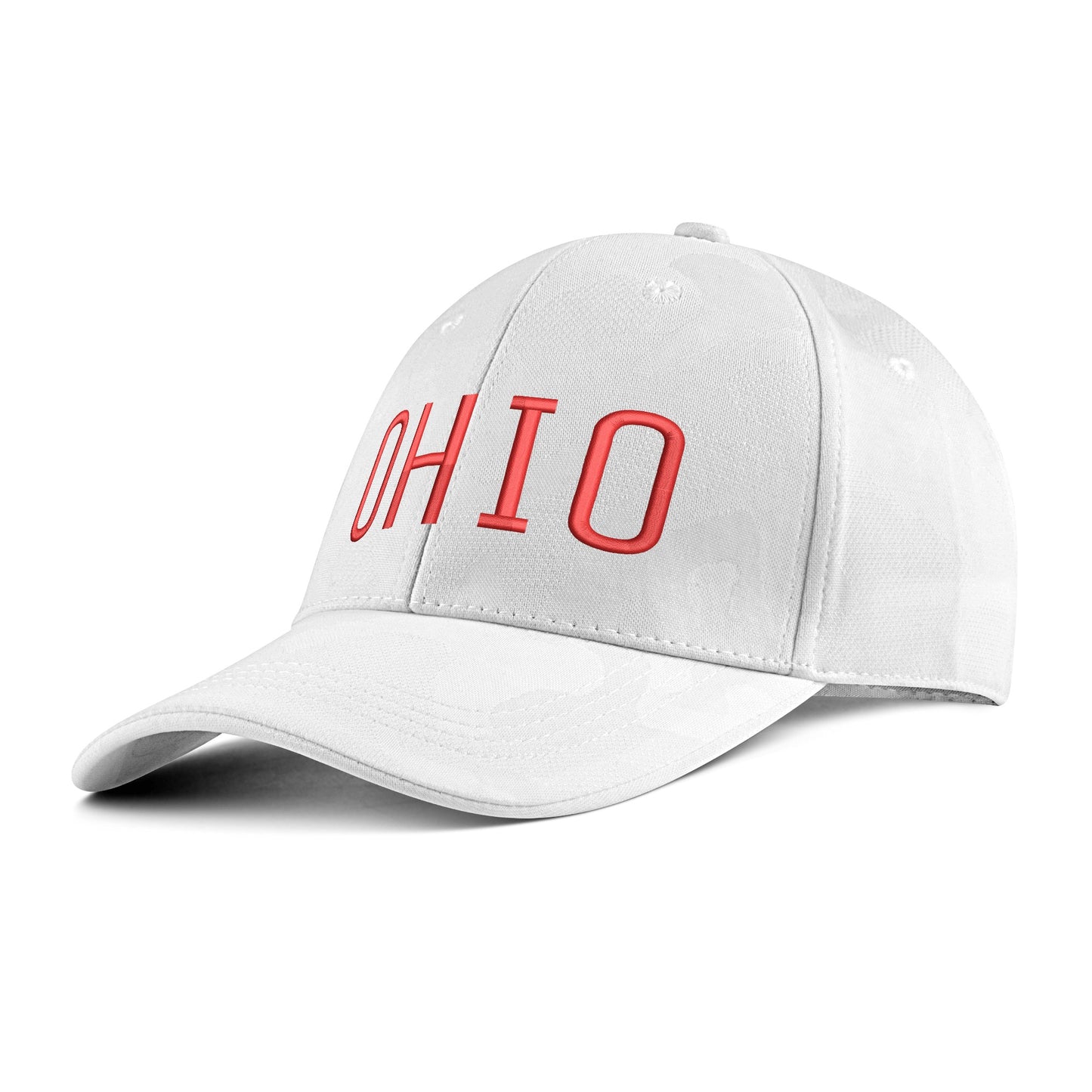 Embroidered Sports Camo Caps