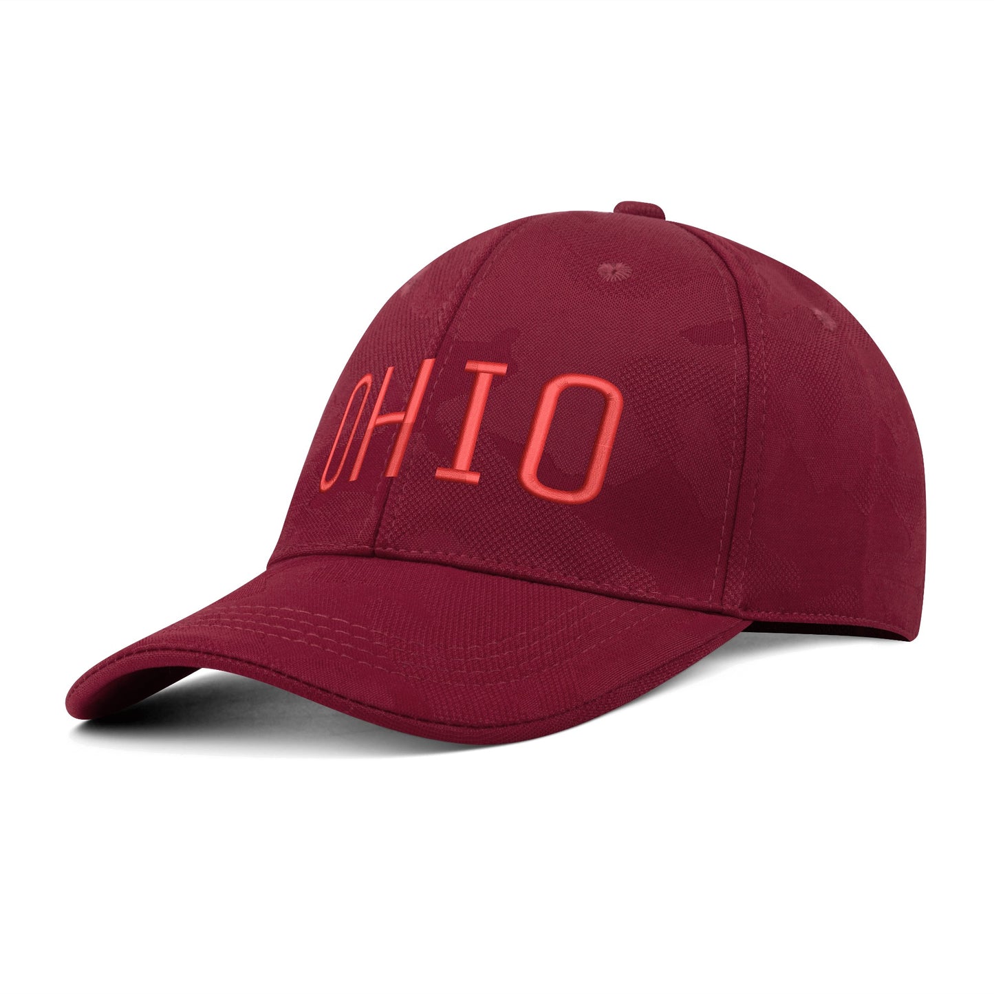 Embroidered Sports Camo Caps