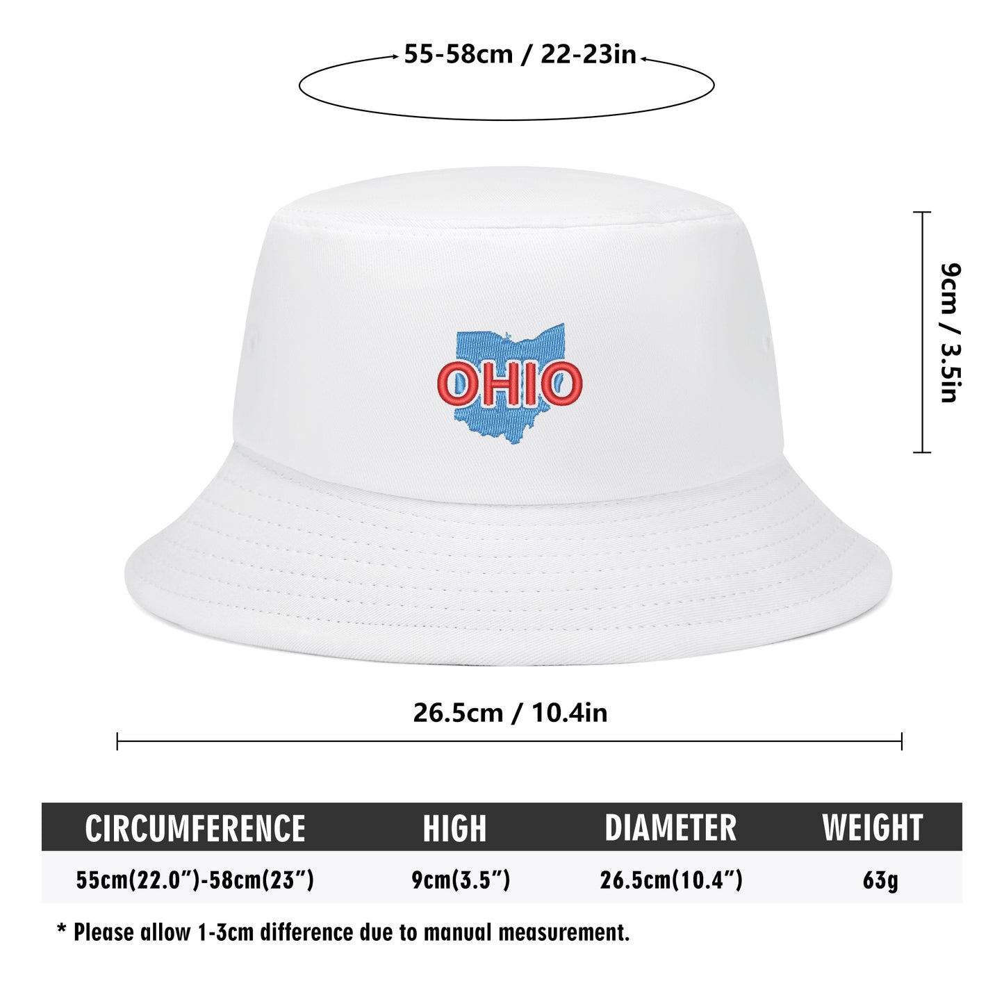 Embroidered Bucket Hats