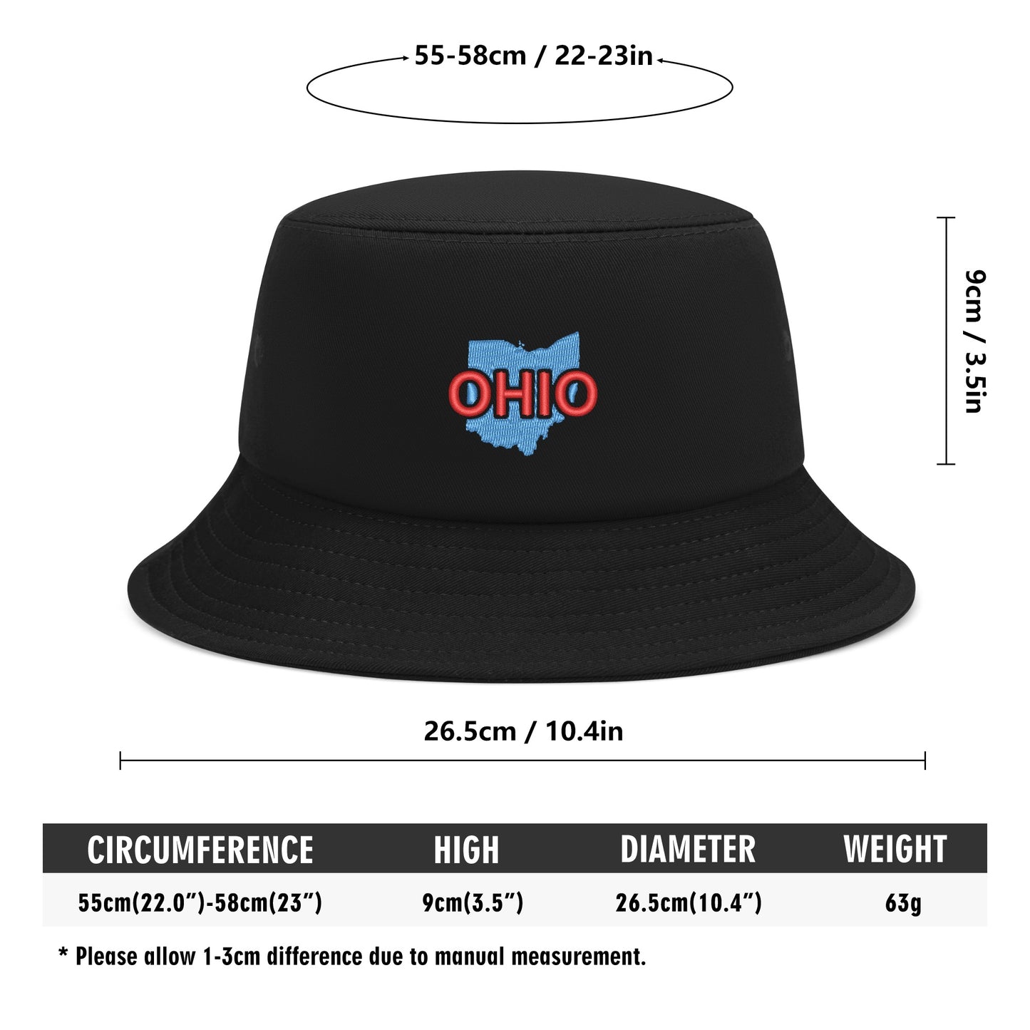 Embroidered Bucket Hats