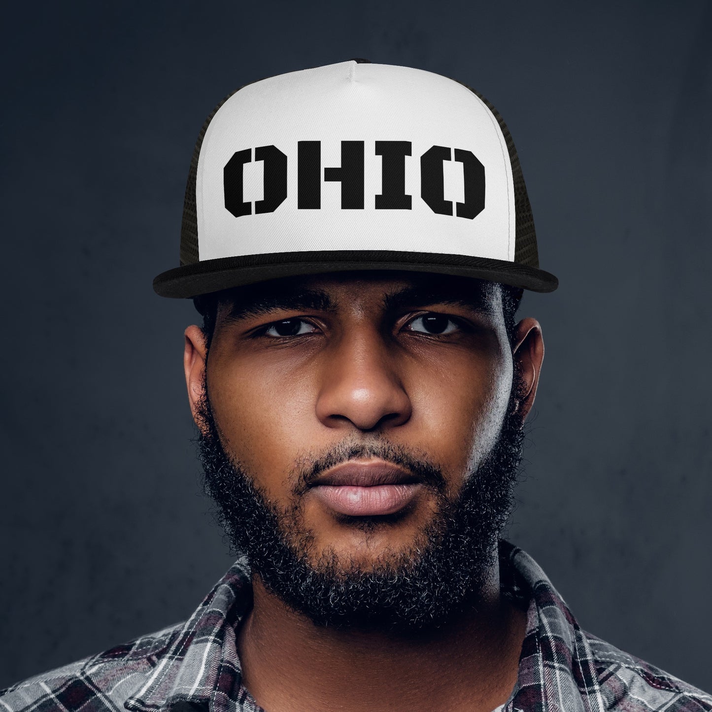 Front Printing Mesh Hip-hop Hats