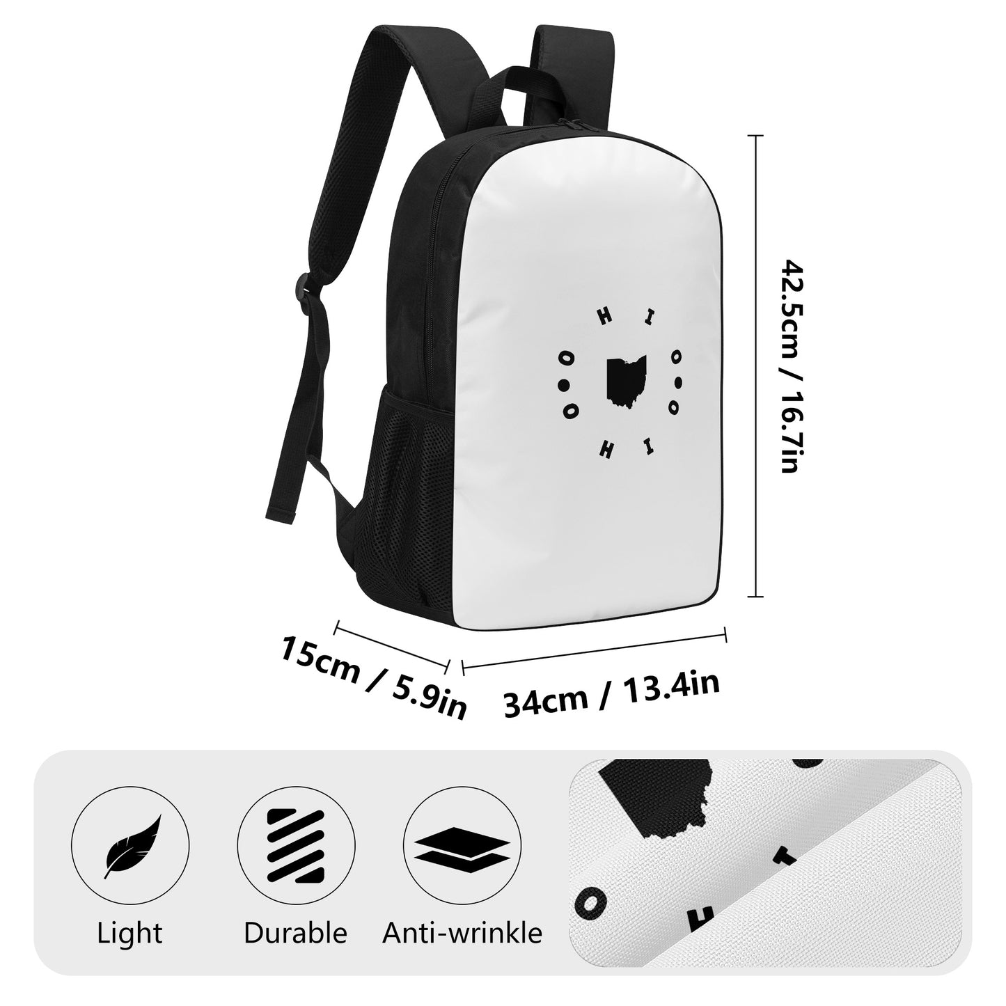 17 Inch School Backpack