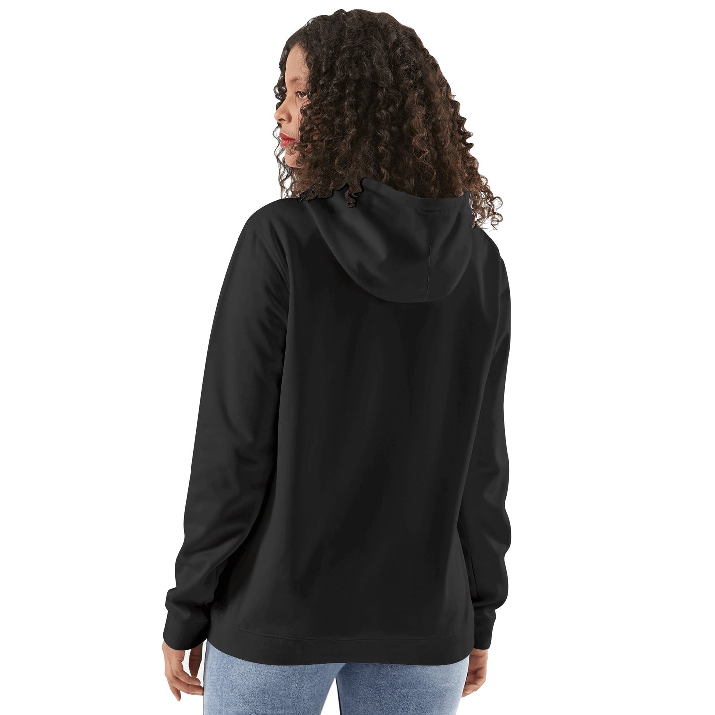 Front & Back Printing Adult Cotton Hoodie
