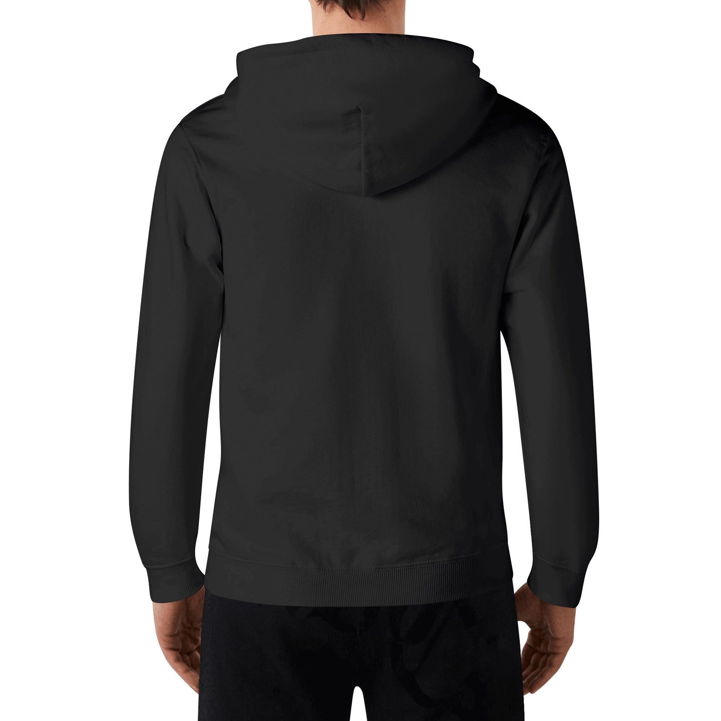 Front & Back Printing Adult Cotton Hoodie