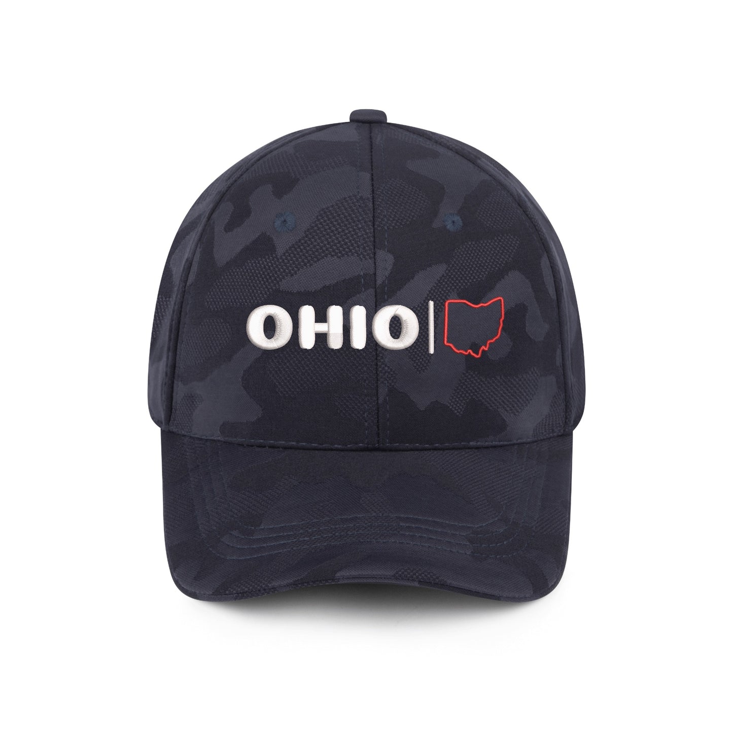Embroidered Sports Camo Caps