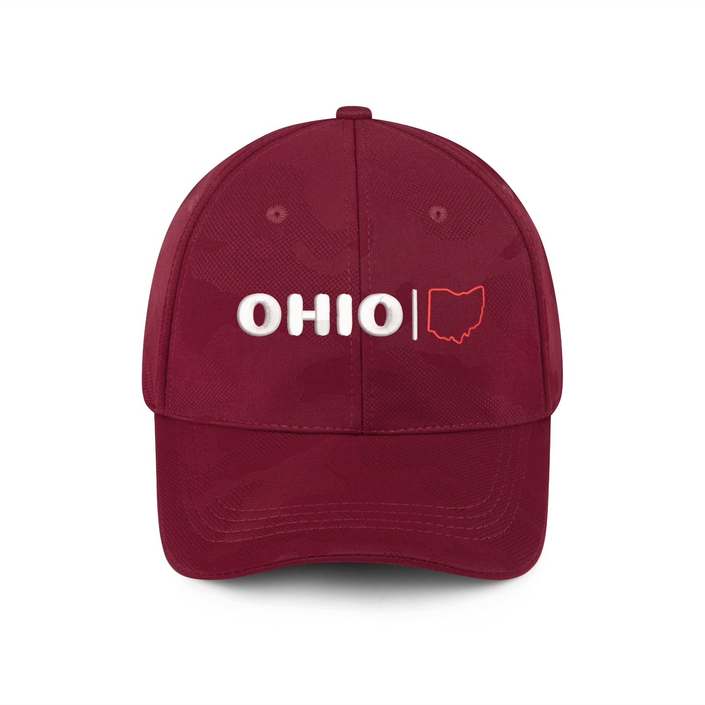 Embroidered Sports Camo Caps