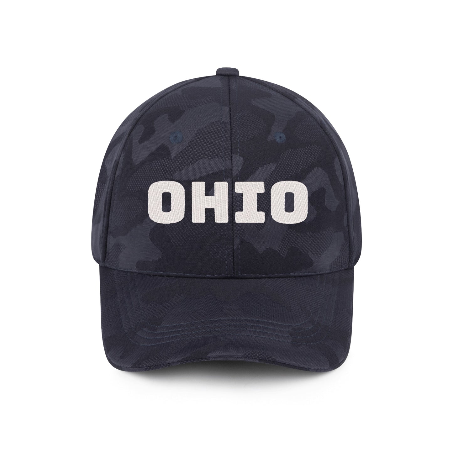 Embroidered Sports Camo Caps
