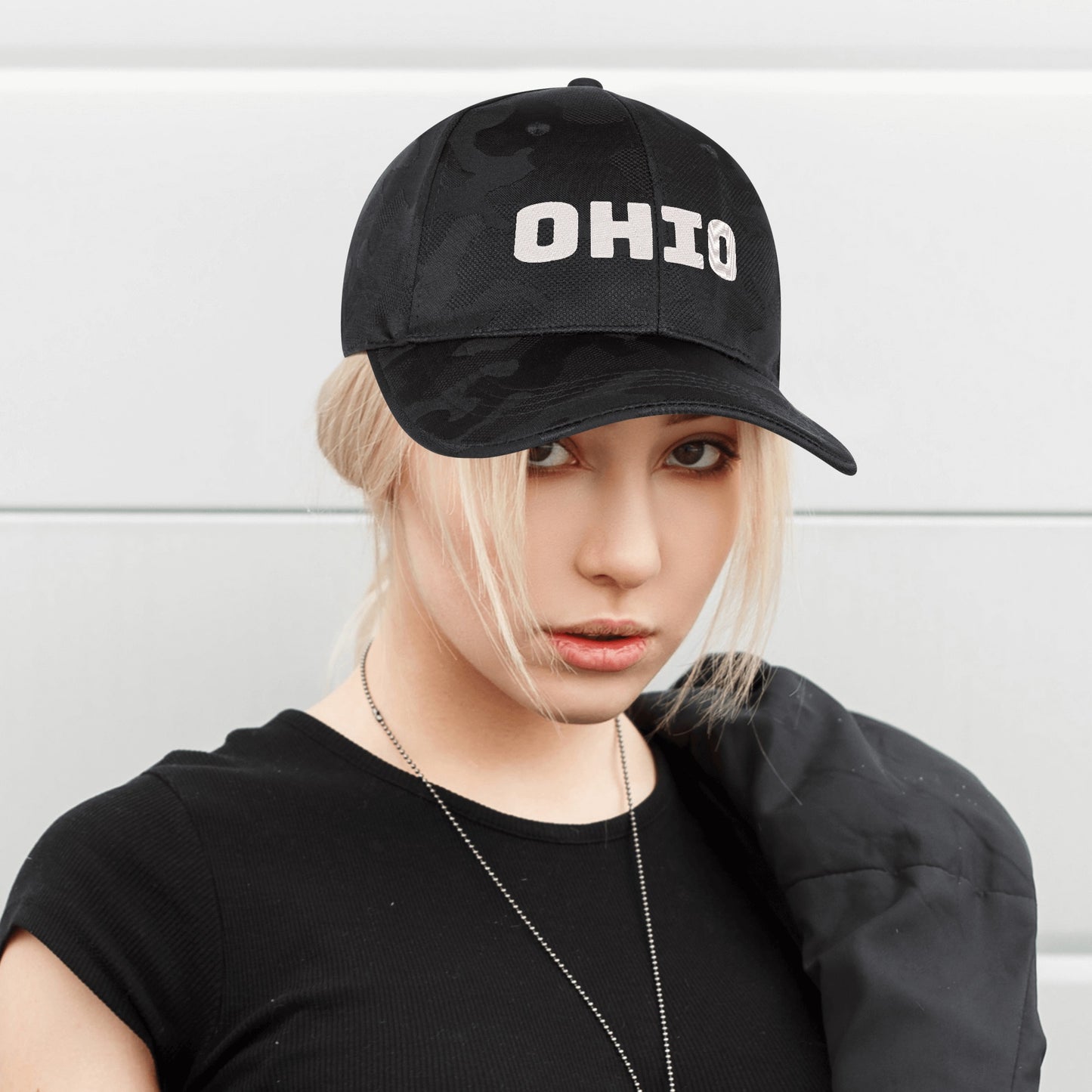 Embroidered Sports Camo Caps