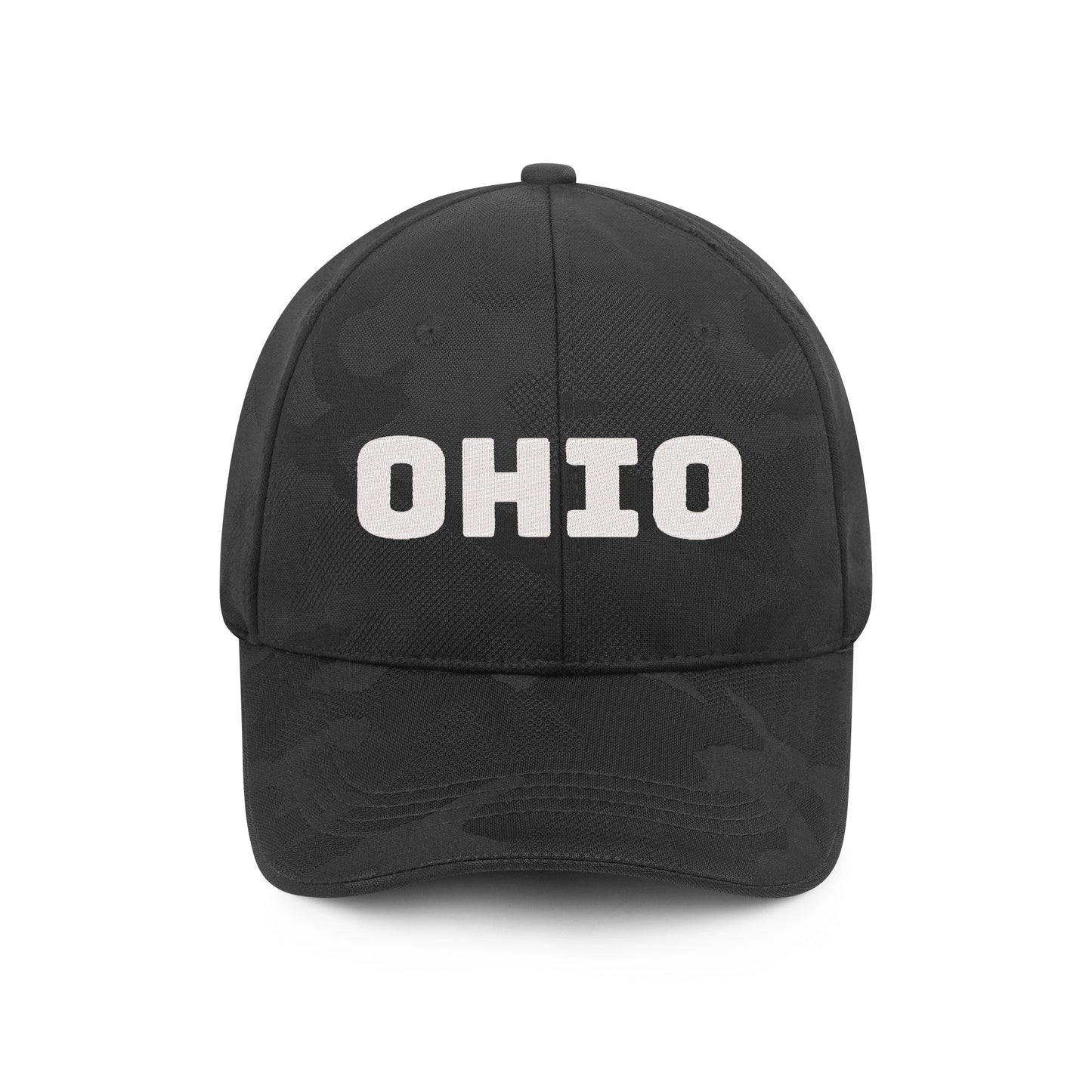 Embroidered Sports Camo Caps