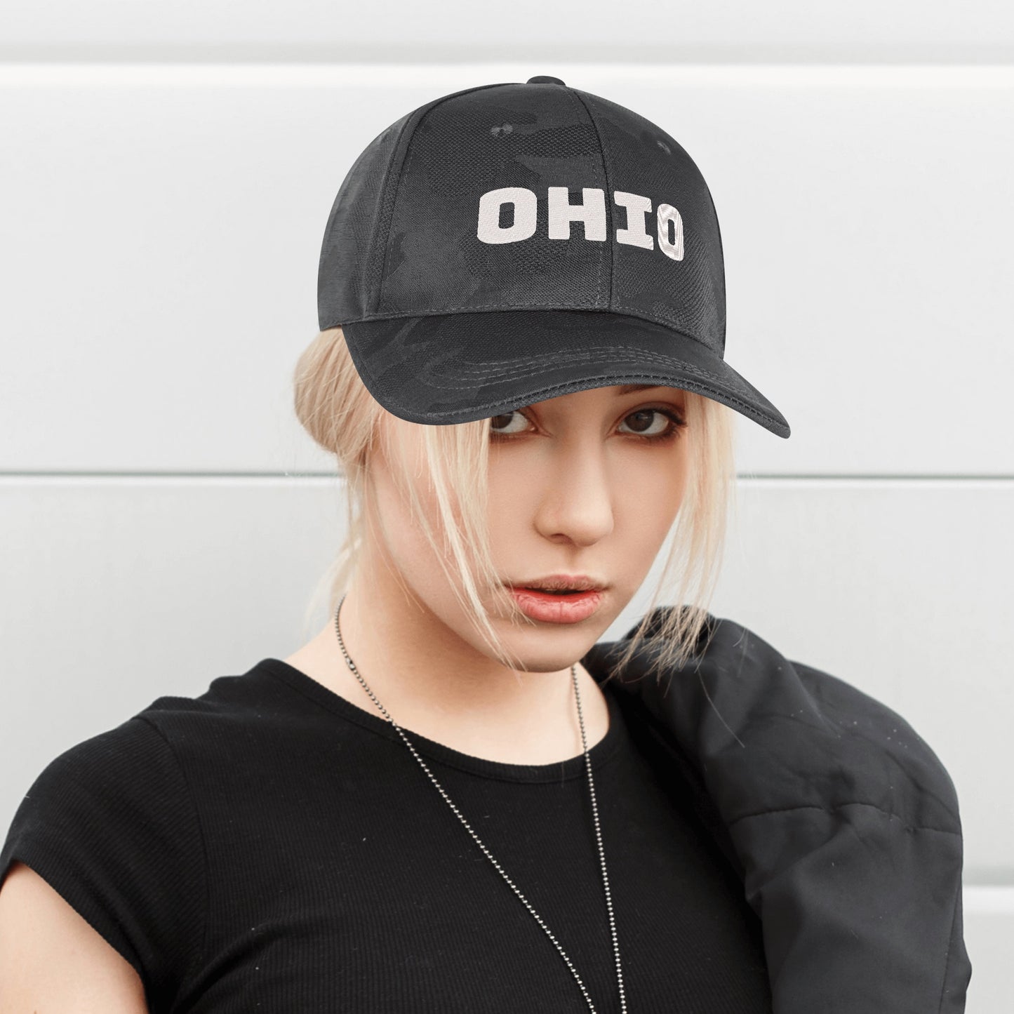Embroidered Sports Camo Caps
