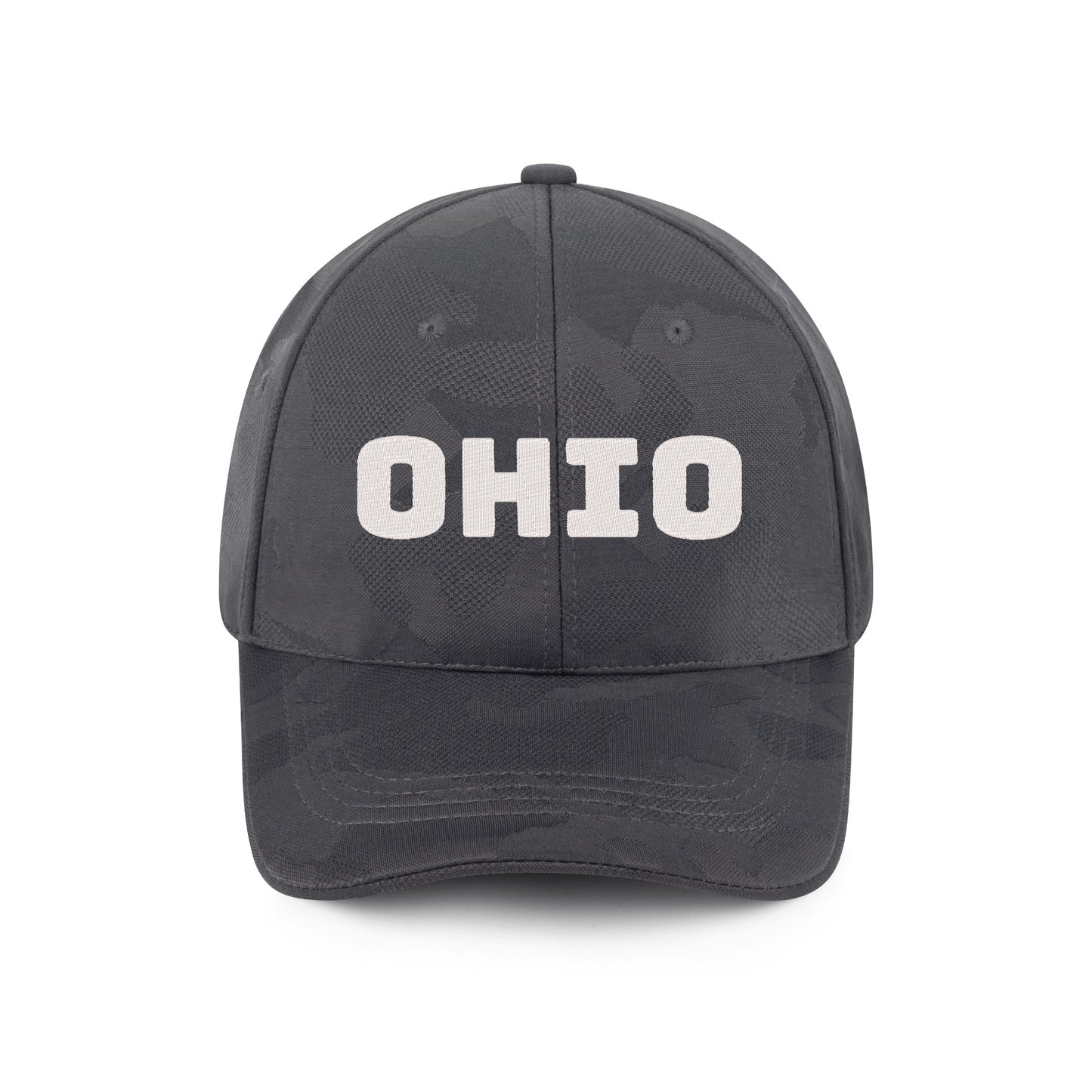 Embroidered Sports Camo Caps