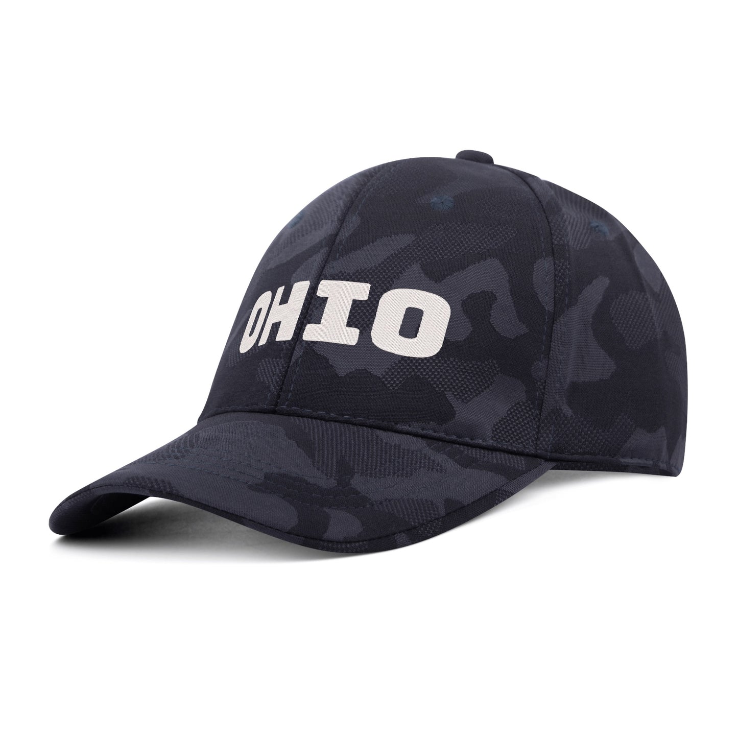 Embroidered Sports Camo Caps