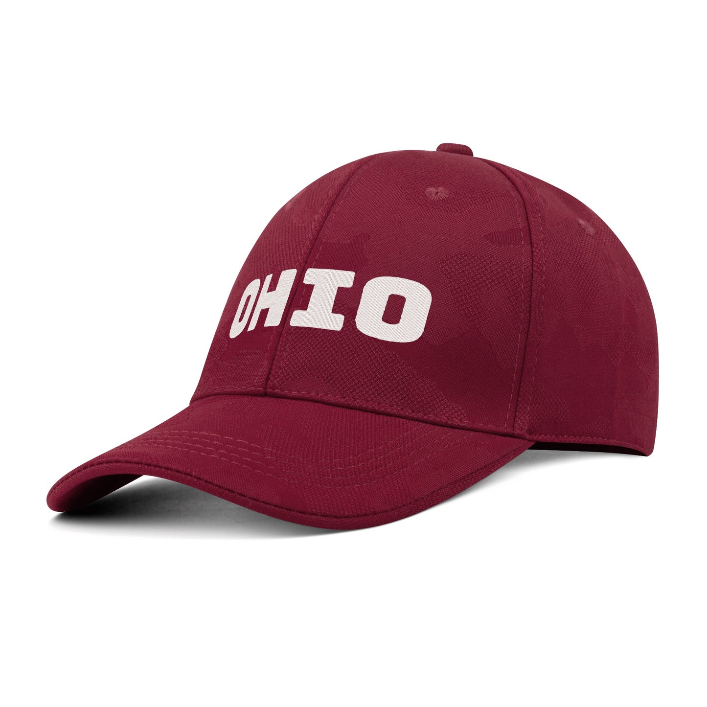 Embroidered Sports Camo Caps