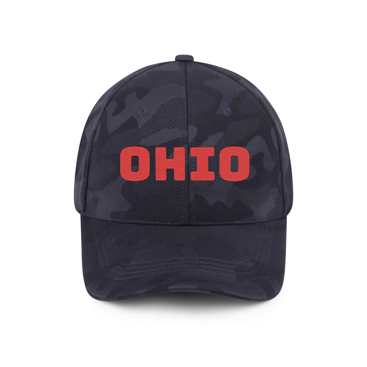 Embroidered Sports Camo Caps