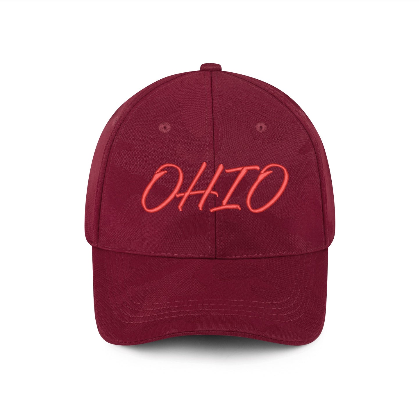 Embroidered Sports Camo Caps