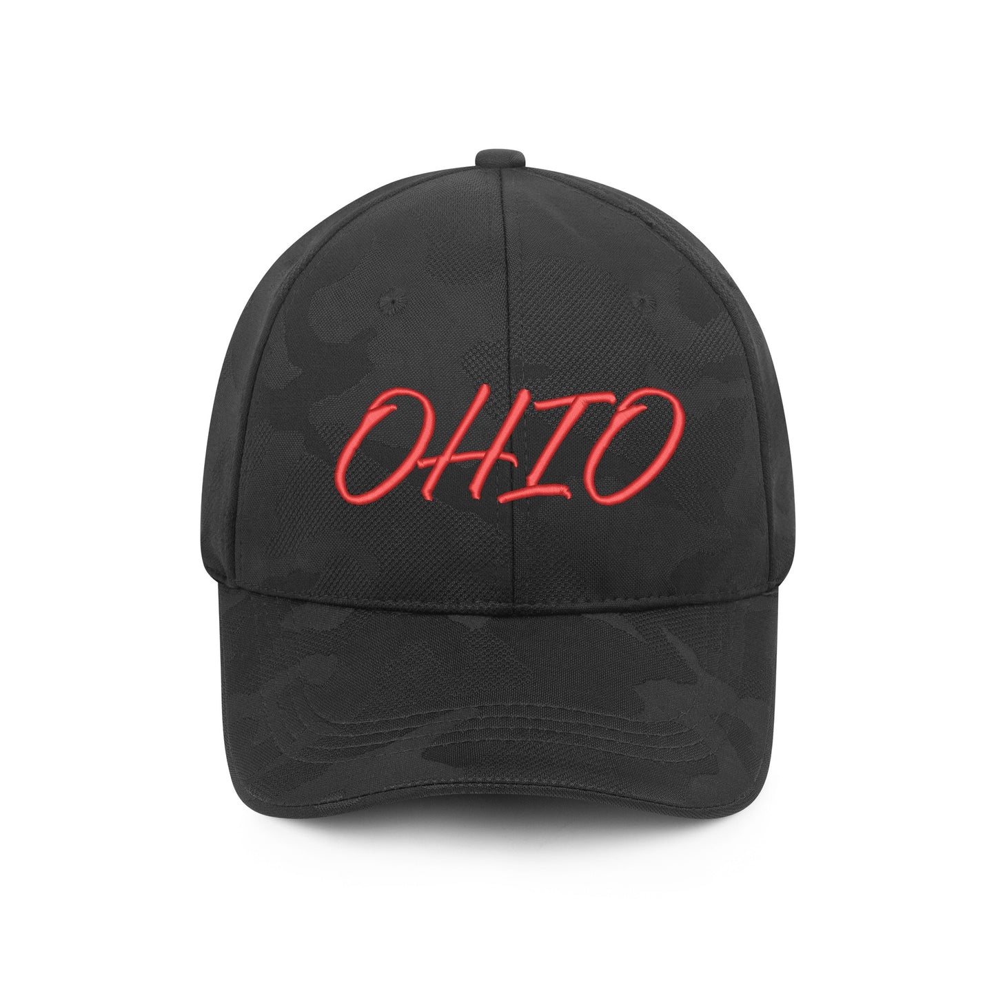 Embroidered Sports Camo Caps