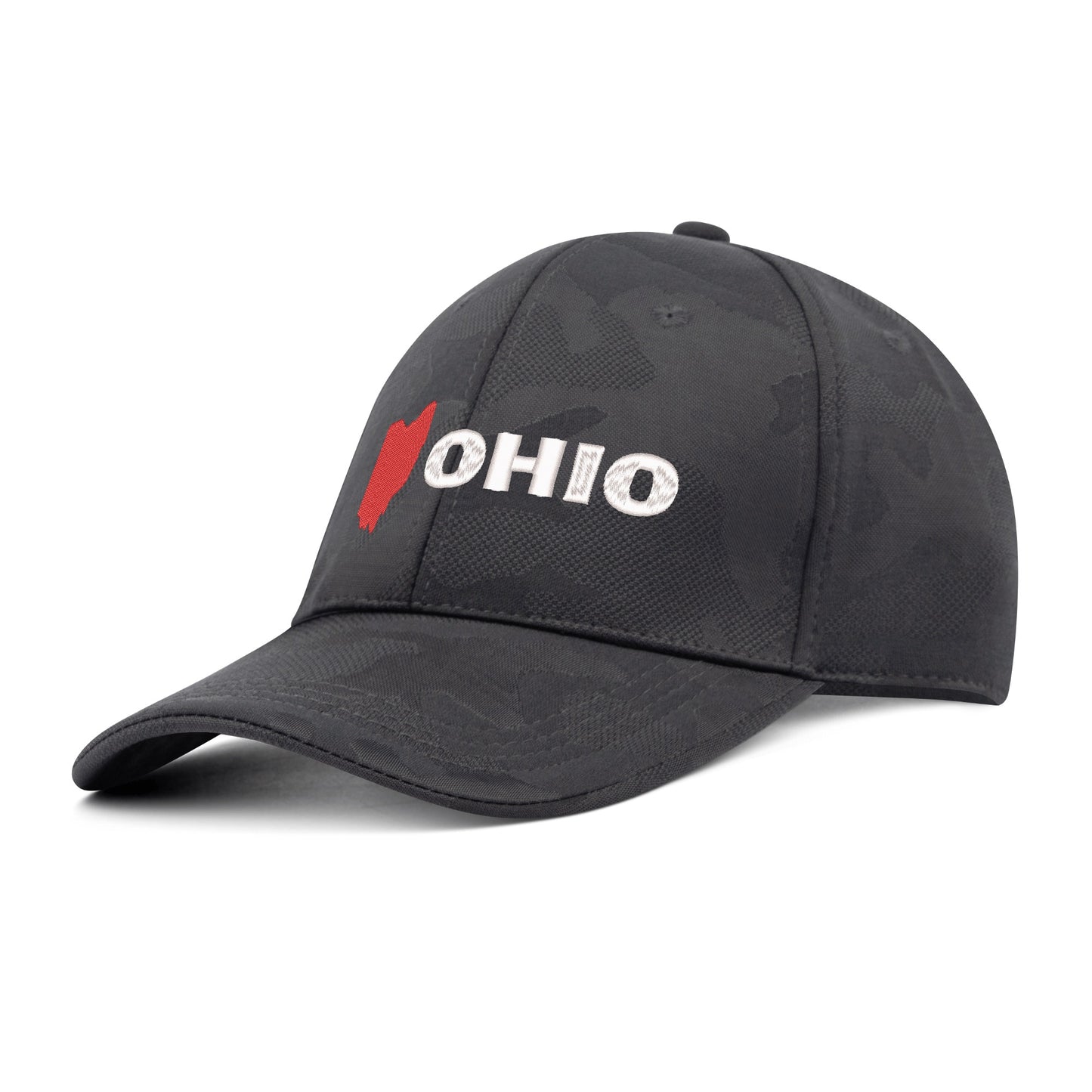 Embroidered Sports Camo Caps