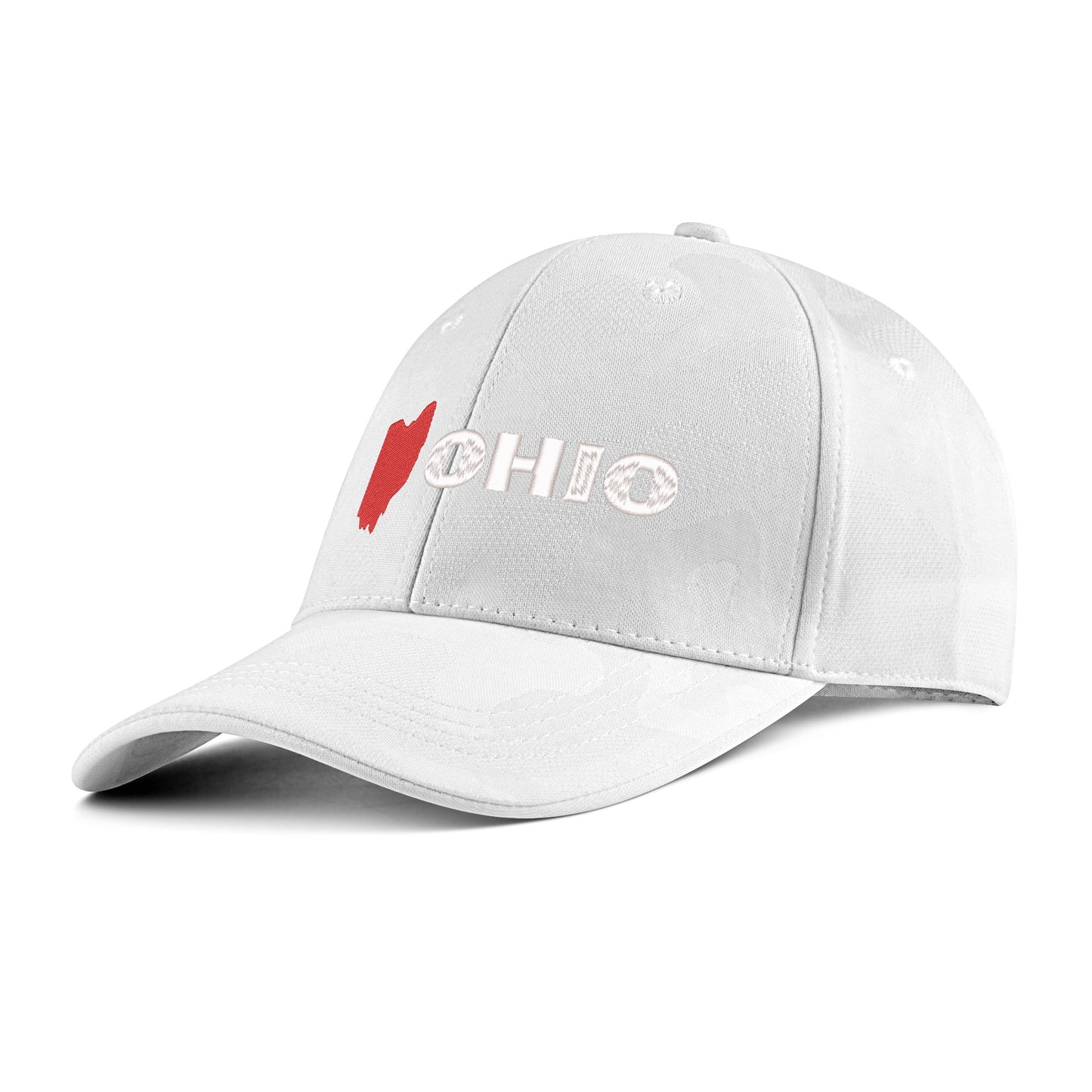 Embroidered Sports Camo Caps