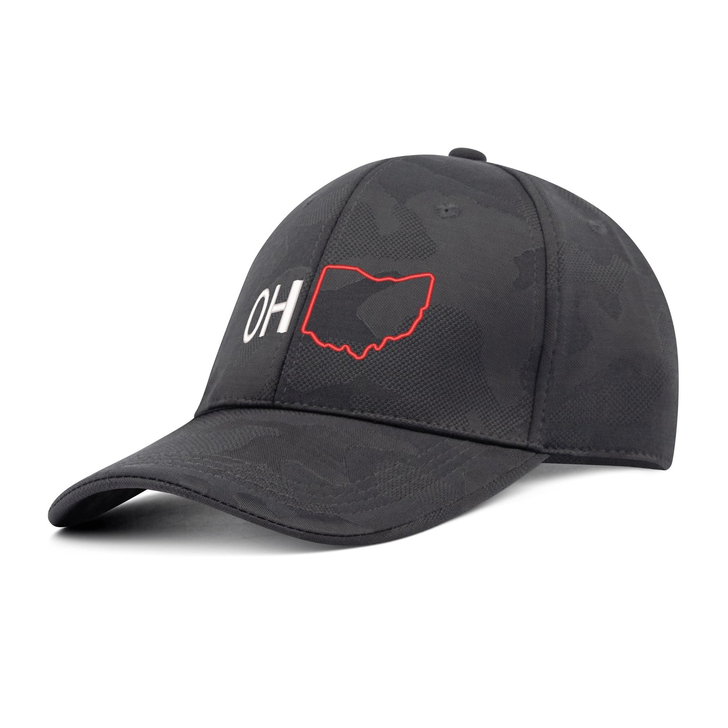 Embroidered Sports Camo Caps