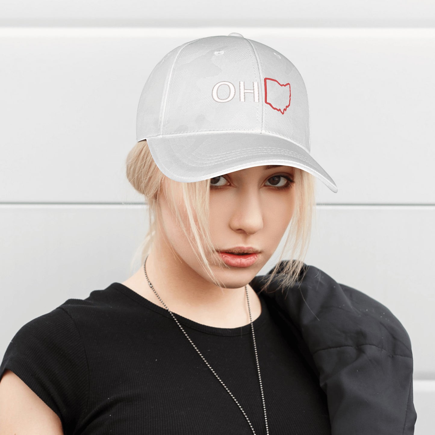 Embroidered Sports Camo Caps