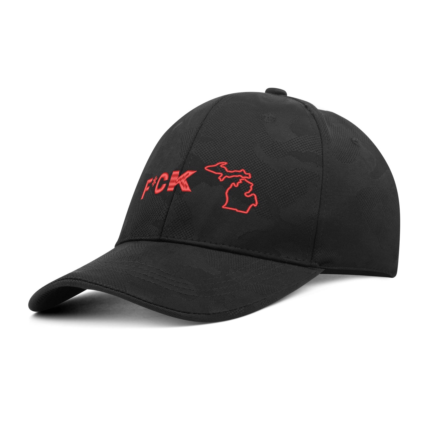 Embroidered Sports Camo Caps