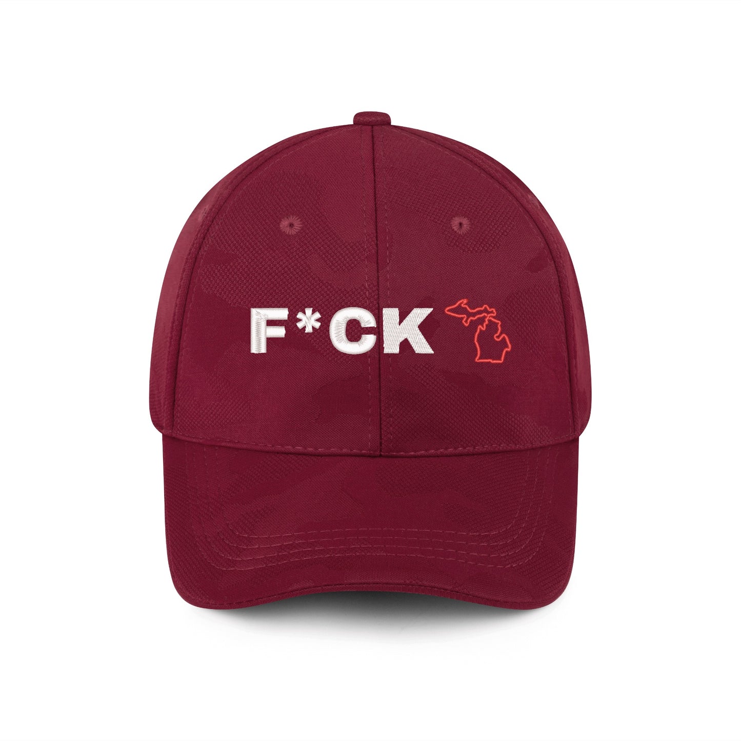 Embroidered Sports Camo Caps