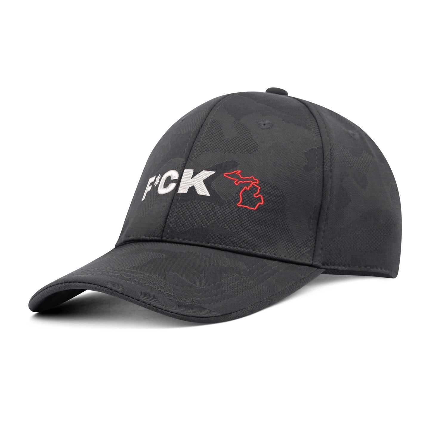 Embroidered Sports Camo Caps