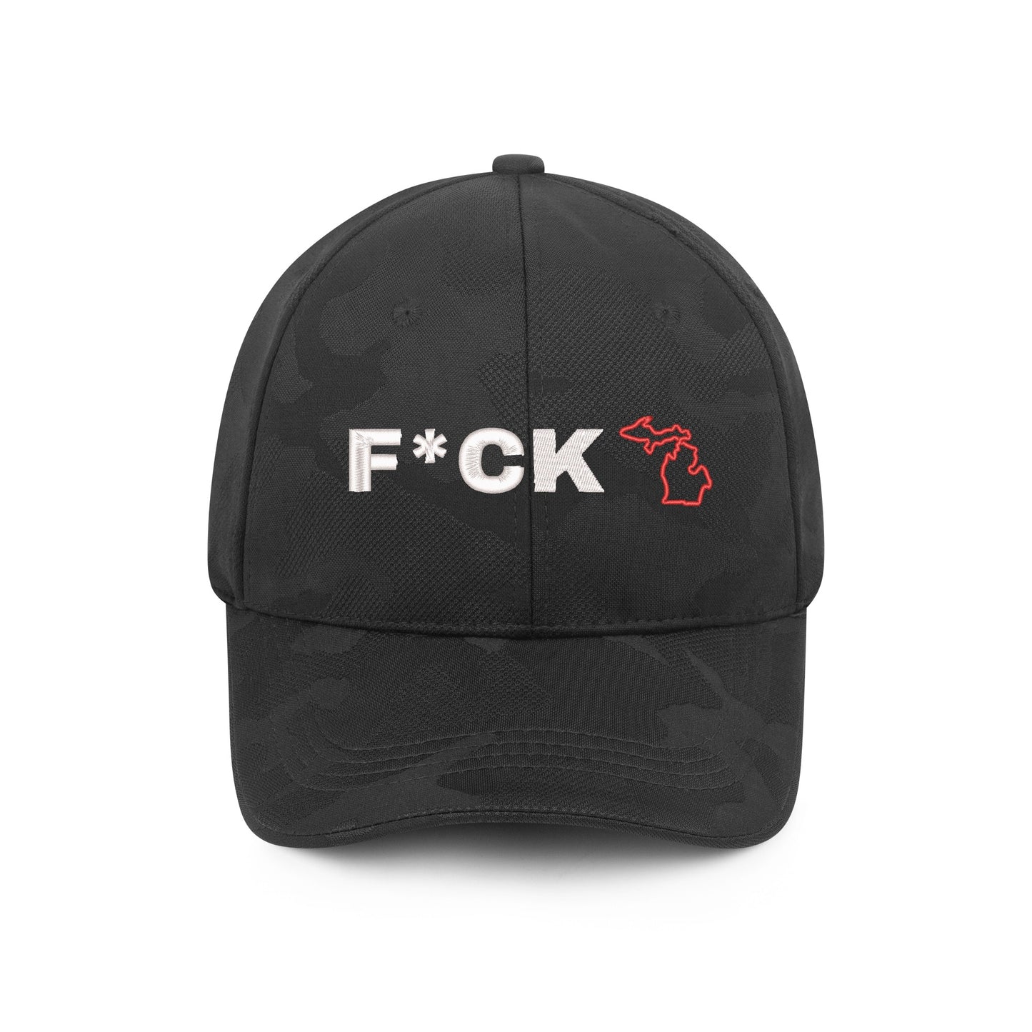 Embroidered Sports Camo Caps