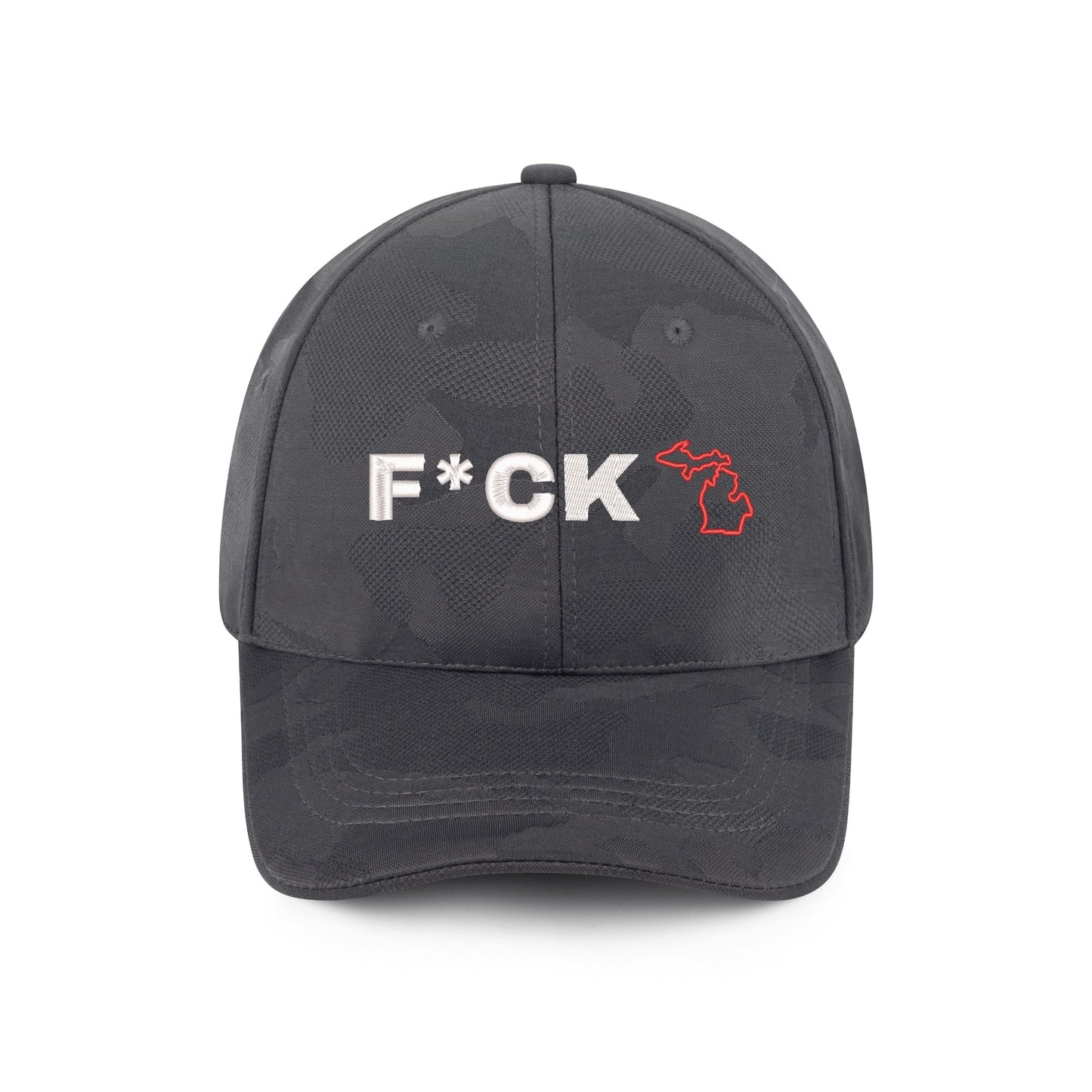 Embroidered Sports Camo Caps