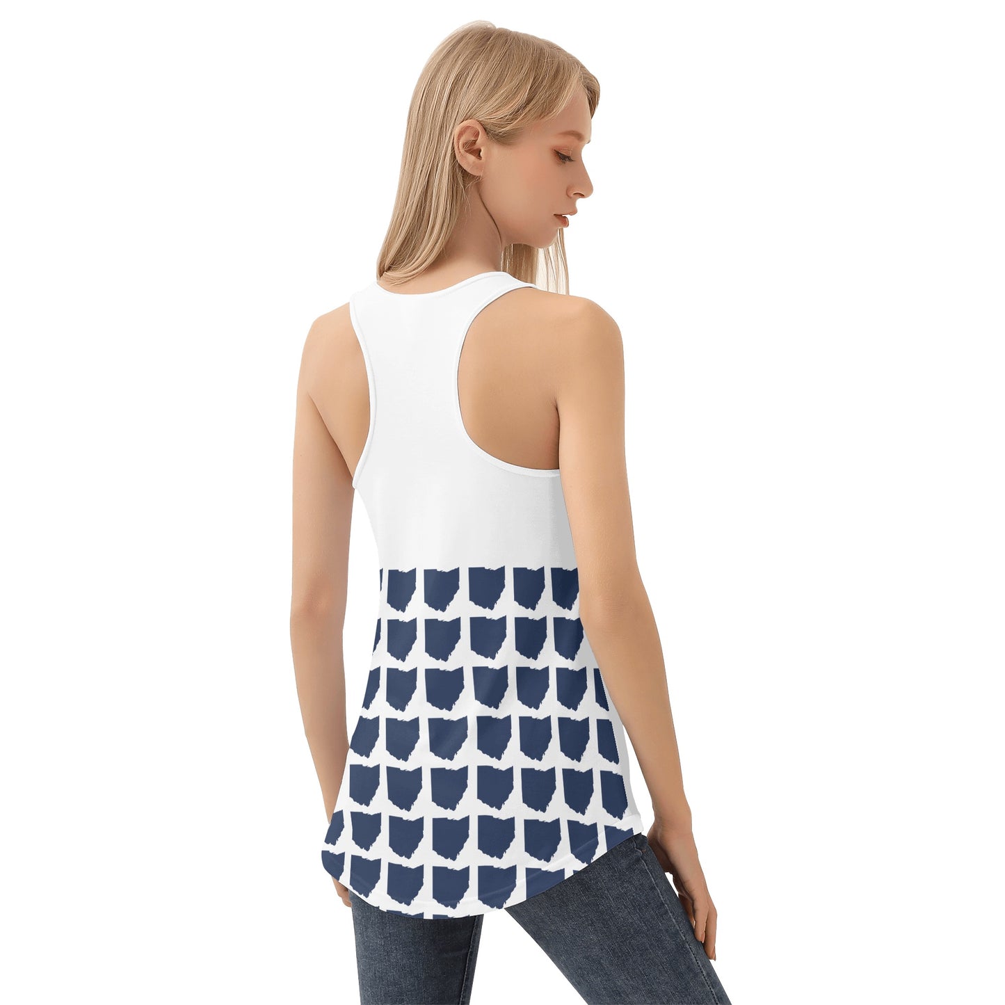 Womens All Over Print Vest