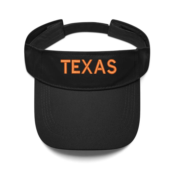 Texas Embroidered Visor Cap