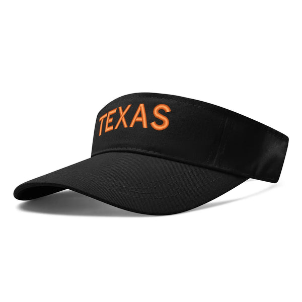 Texas Embroidered Visor Cap