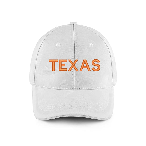 Texas Embroidered Camo Hat