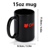 Black Ceramic Mug (15oz)