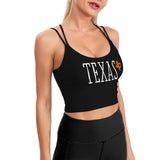 Texas Women's Double Strap Top