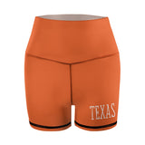 Texas Women's Slim Fit Shorts Dallas Houston UT Austin Vintage Gifts Homecoming Longhorns