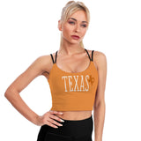 Texas Women's Double Strap Top