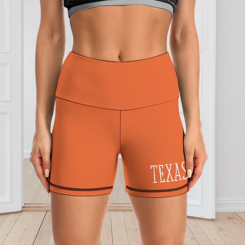 Texas Women's Slim Fit Shorts Dallas Houston UT Austin Vintage Gifts Homecoming Longhorns